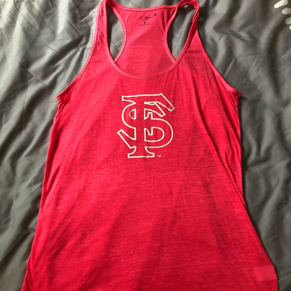 Pink FSU work out tank!